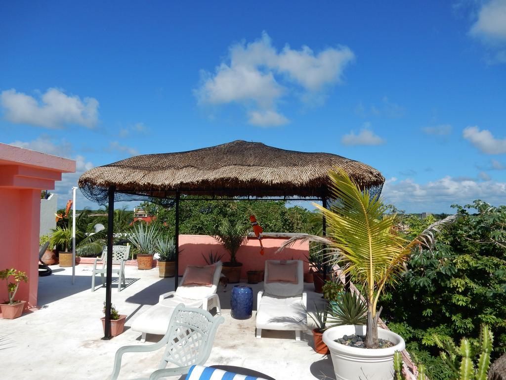 Casa Gatos Aparthotel Akumal Exteriör bild